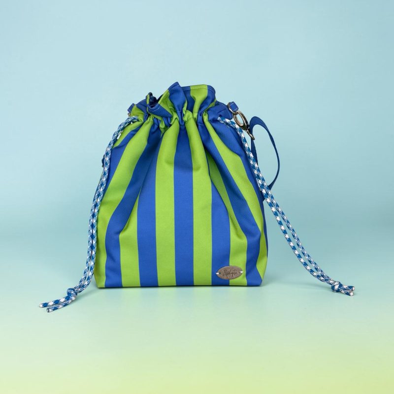 Bombonera Verde y Azul