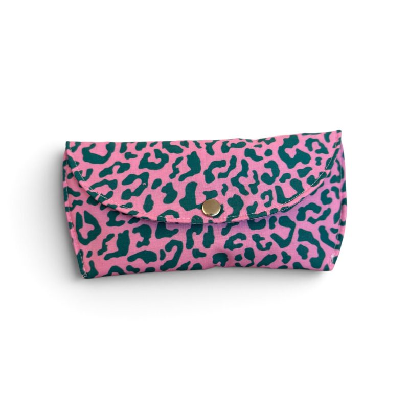 Funda de Gafa Animal Print Verde