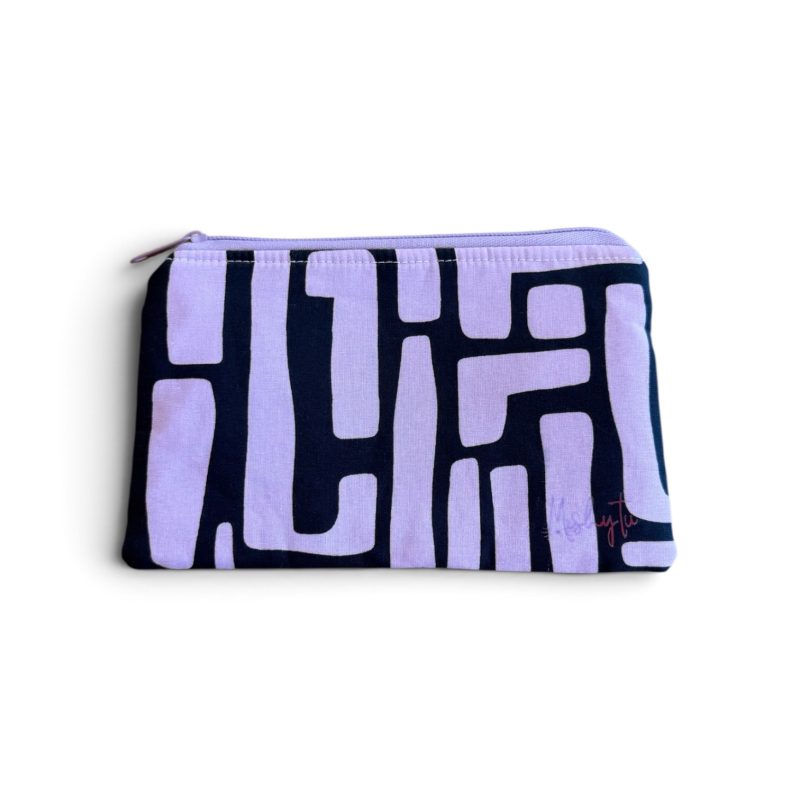 Neceser o Estuche Abstracto Lila