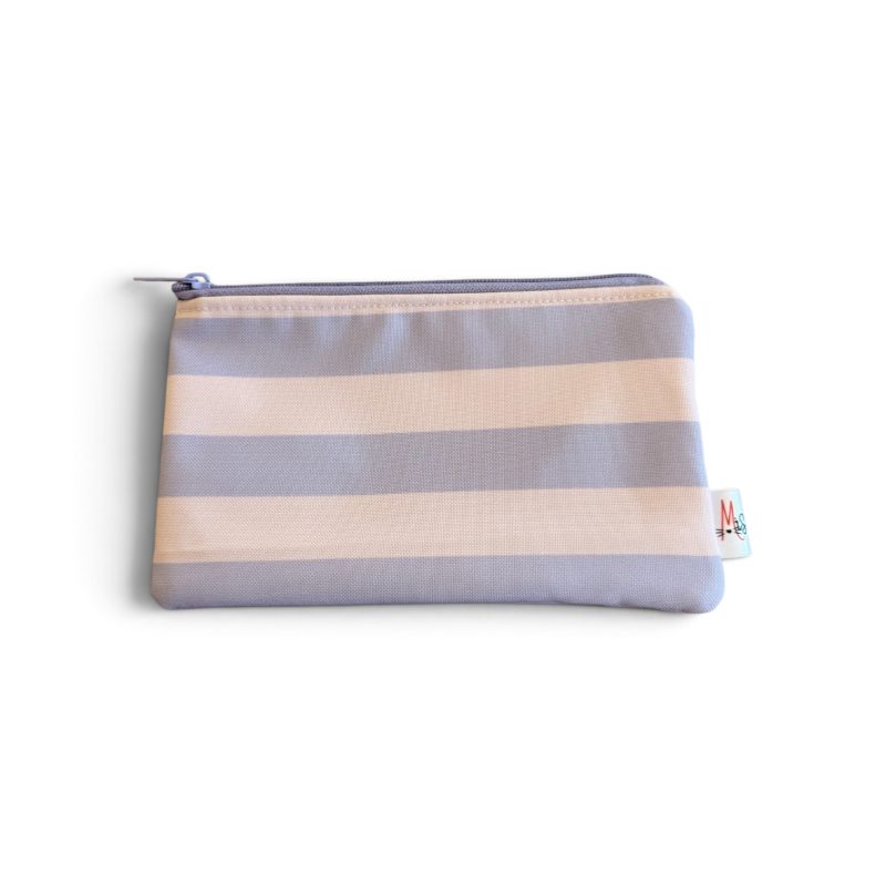 Neceser o Estuche Rayas tonos Lavanda