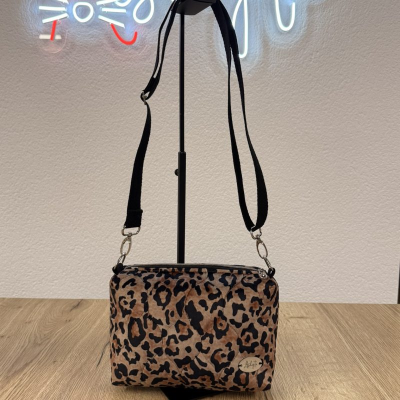 Bolso Gloria Animal Print Acolchado